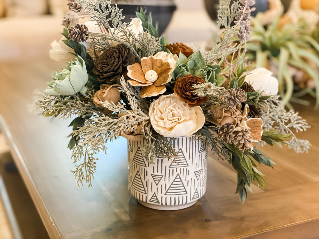 farmhouse christmas decor 2020 by pine and petal market