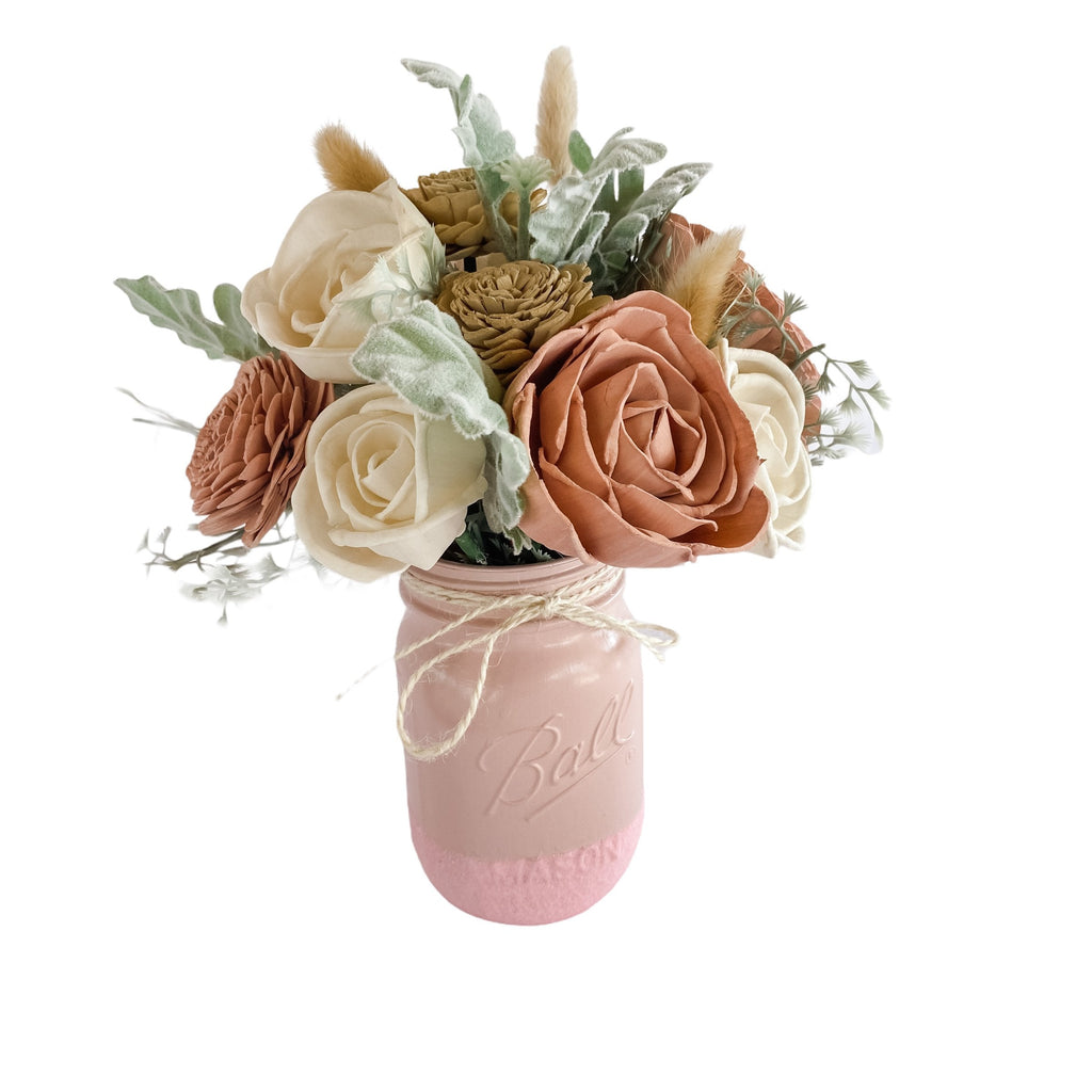 It's a Girl! Baby Girl Sola Flower Arrangement - Pint - pineandpetal